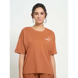 Dreamz by Pantaloons Brown Sleepwear Top-picture-46
