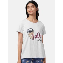 Dreamz by Pantaloons Graphic Printed Cotton Lounge T-shirt-picture-35