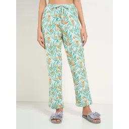 Dreamz By Pantaloons Green Cotton Comfort Fit Printed Pyjamas-picture-16