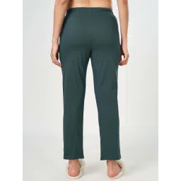 Dreamz by Pantaloons Green Cotton Plain Pyjamas image 2