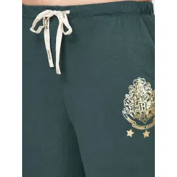 Dreamz by Pantaloons Green Cotton Plain Pyjamas image 5