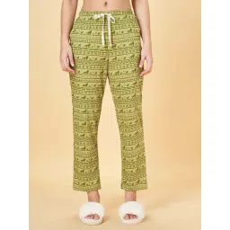 Dreamz by Pantaloons Green Cotton Printed Pyjamas-picture-48