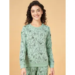 Dreamz by Pantaloons Green Cotton Printed Sweatshirt-picture-26