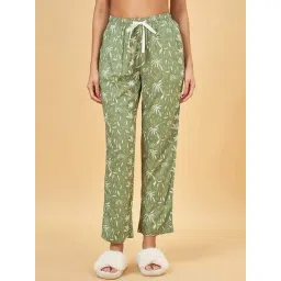 Dreamz by Pantaloons Green Floral Print Pyjamas-picture-37