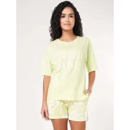 Dreamz by Pantaloons Green Printed Sleepwear Set-picture-39