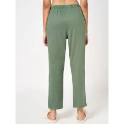 Dreamz by Pantaloons Green Solid Pyjama image 2