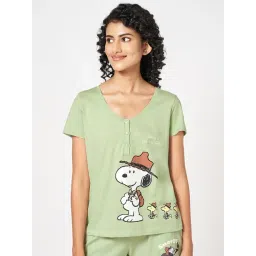 Dreamz by Pantaloons Green Solid Top-picture-20