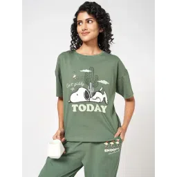 Dreamz by Pantaloons Green Solid Top-picture-18