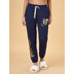 Dreamz by Pantaloons Navy Cotton Printed Joggers-picture-34