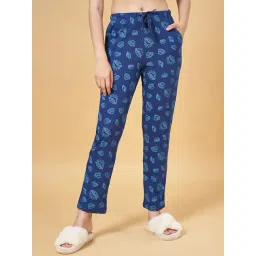 Dreamz by Pantaloons Navy Cotton Printed Pyjamas-picture-21