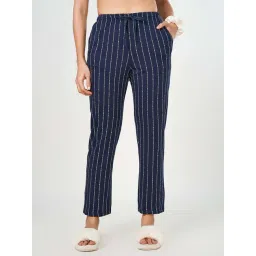 Dreamz by Pantaloons Navy Cotton Striped Pyjama-picture-34