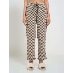 Dreamz By Pantaloons Olive Comfort Fit Checks Pyjamas-picture-40