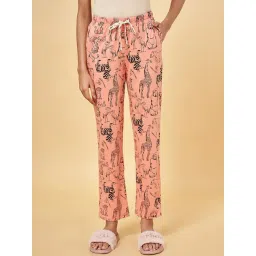 Dreamz by Pantaloons Peach Cotton Printed Pyjamas-picture-14