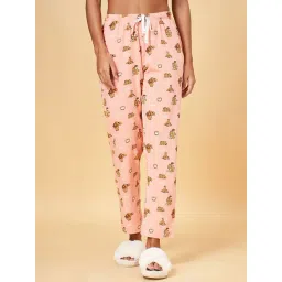 Dreamz by Pantaloons Peach Cotton Printed Pyjamas-picture-12