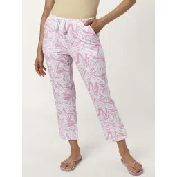 Dreamz by Pantaloons Pink Cotton Abstract Print Pyjamas-picture-41