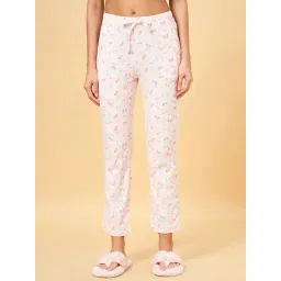 Dreamz by Pantaloons Pink Cotton Floral Print Pyjamas-picture-14
