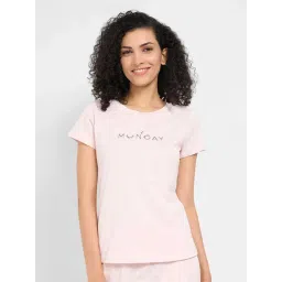 Dreamz By Pantaloons Pink Cotton Regular Fit Printed T-Shirt-picture-37