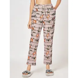 Dreamz by Pantaloons Pink Print Pyjama-picture-40