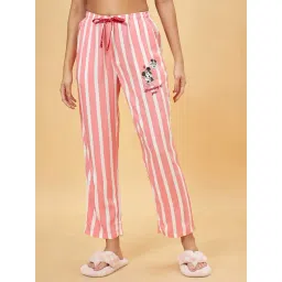 Dreamz by Pantaloons Pink Striped Pyjamas-picture-32