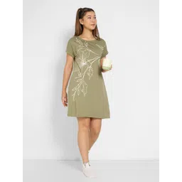 Dreamz by Pantaloons Printed Nightdress-picture-24