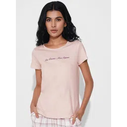 Dreamz by Pantaloons Printed Pure Cotton Lounge T-Shirts-picture-29