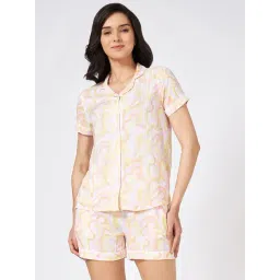 Dreamz By Pantaloons Purple Viscose Comfort Fit Print Sleepwear robes-picture-13