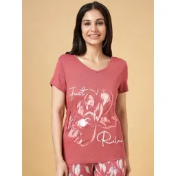 Dreamz by Pantaloons Rust Cotton Printed T-Shirt-picture-41