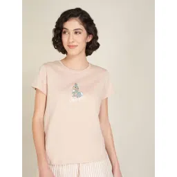 Dreamz by Pantaloons Sirocco Solid Sleepwear T-shirt-picture-25