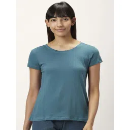 Dreamz by Pantaloons Teal Blue Cotton Top-picture-25
