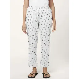Dreamz by Pantaloons White Cotton Printed Pyjamas-picture-12