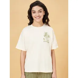 Dreamz by Pantaloons White Cotton Printed T-Shirt-picture-15