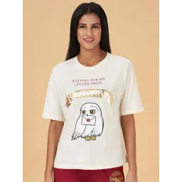 Dreamz by Pantaloons White Cotton Printed T-Shirt-picture-27