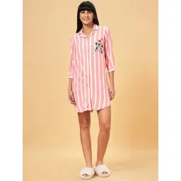 Dreamz by Pantaloons White Printed Night Dress-picture-31