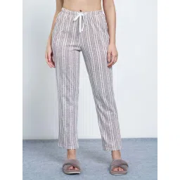 Dreamz By Pantaloons White Regular Fit Striped Pyjamas-picture-29