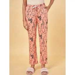 Dreamz by Pantaloons Women Graphic Printed Cotton Lounge Pants-picture-17