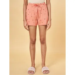 Dreamz by Pantaloons Women Printed Cotton Lounge Shorts-picture-15