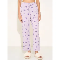 Dreamz by Pantaloons Women Printed Mid-Rise Lounge Pants-picture-16