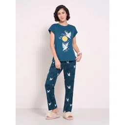 Dreamz by Pantaloons Women Printed Night suit-picture-32