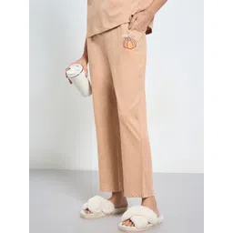 Dreamz by Pantaloons Women Printed Pure Cotton Straight-Leg Lounge Pants-picture-18