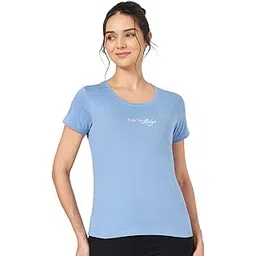 dreamz by pantaloons Women's Letter Print Regular Fit Sleepwear Top-picture-11