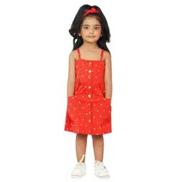 Dress My Angel Girls Red Back Smocked Dresses-picture-19