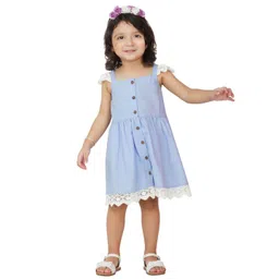 Dress My Angel Lavender Solid Dresses-picture-31