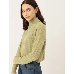 DressBerry Acrylic Cable Knit Pullover image 4