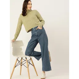 DressBerry Acrylic Cable Knit Pullover image 5