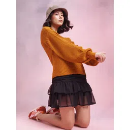 DressBerry Acrylic Ribbed Pullover image 5