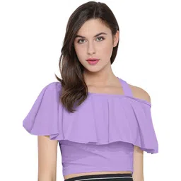 DressBerry Asymmetric Neck Top image 3