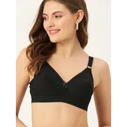 DressBerry Black Floral Embroidered Bra-picture-26