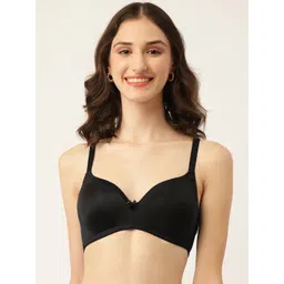 DressBerry Black Lightly Padded T-Shirt Bra-picture-34