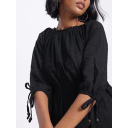 DressBerry Broderie Galore Off-Shoulder A-Line Midi Dress image 3