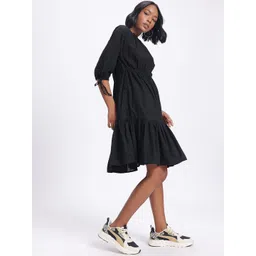 DressBerry Broderie Galore Off-Shoulder A-Line Midi Dress image 5